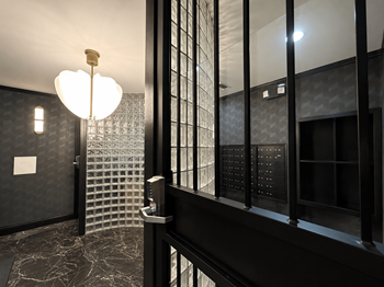 Secure package room